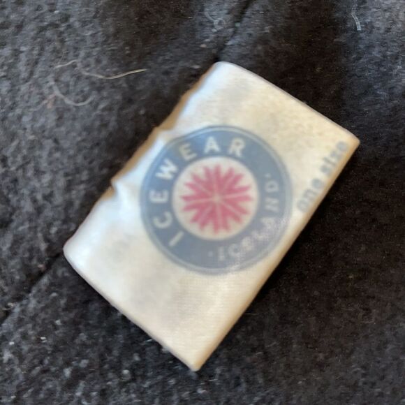 Authentic Woven Wool Iceland Icelandic Knit Beanie Hat Cap Imported Lined OSFA - Picture 2 of 6